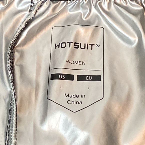 Hotsuit Sauna Sweatsuit Weight Loss Pants Black Size Large - Picture 6 of 10